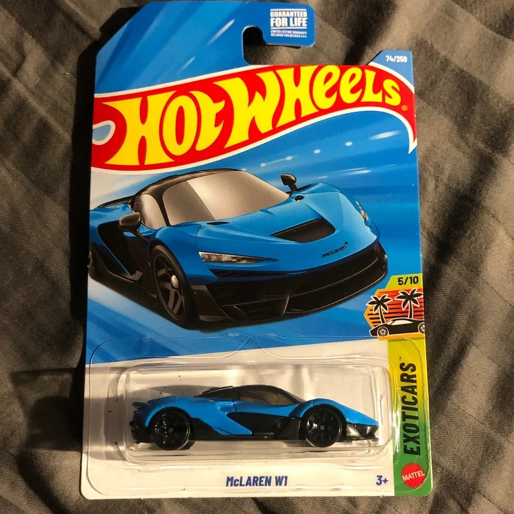 McLaren W1 Blue Toy Car